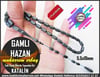 Katalin Ve Bağa TesbihlerTM12963Tespih Katalin Siyah Bilardo Topundan Gri Gamlı Hazan TesbihTespih Katalin Siyah Bilardo Topundan Gri Gamlı Hazan Tesbih