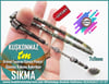 Hareli Mavi Kehribar TesbihlerTM13635Ümit Kuşkonmaz Usta Tornası | Sıkma Kehribar Tespih, Gümüş Çakım, Full Gümüş Tasarım, Kesme Model, 