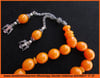 Efe Maskot TesbihlerTM10970Usta İşi Gümüş Tasarım Turuncu Damarlı 17 li Maskot Efe Tesbih Erhan PaşaUsta İşi Gümüş Tasarım Turuncu Damarlı 17 li Maskot Efe Tesbih Erhan Paşa