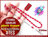 Bordo Vişne Ton TesbihlerTM11991Uzun Gümüş Püsküllü Badem Kesim Kırmızı Ateş Kehribar Tesbih İstanbul Sokakları Uzun Gümüş Püsküllü Badem Kesim Kırmızı Ateş Kehribar Tesbih İstanbul Sokakları 