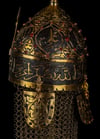 Fatih Sultan Mehmet Han Zırh Seti Masa Üstü Dekor Boy