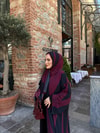HR-1226H&R ButikKyl- Leva Şallı Abaya