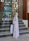 HR-1215H&R ButikKyl - Rewa Şifon Şallı Abaya