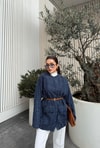 Ceket-132H&R ButikJolie Seyyar Kuşaklı Ceket