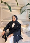 Ceket-131H&R ButikKuşgözlü Vera Ceket Siyah