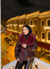 HR-3358H&R ButikPw- Lima Deri Ceket Bordo