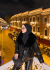 HR-3358H&R ButikPw- Lima Deri Ceket Siyah