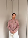 HR-3350H&R ButikTb- Elina Ceket Pudra