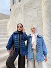 HR-3007H&R ButikTb- Maris Kot Ceket Mavi