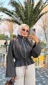 HR-3053H&R ButikTB-Siwa Ceket Siyah