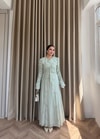 HR-1447H&R ButikAh - Ala Ön Büzgülü Elbise Mint