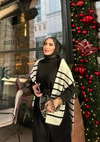 elbs-316H&R ButikFitilli Elbise Siyah