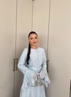 HR-0327H&R ButikFuş- Edal Modal Elbise Bebe Mavi