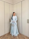 HR-0327H&R ButikFuş- Edal Modal Elbise Bebe Mavi