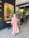 HR-0568H&R ButikHen- Elara Şifon Elbise Pembe