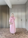 ELB-068H&R Butikİndirimli Püsküllü Elbise Pembe
