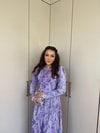 HR-1200H&R ButikKyl- Sela Şifon Elbise Lila