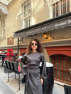 elbs-1638H&R ButikMassi Muadil Elbise Gri