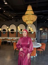 elbs-1688H&R ButikMeryem Saten Elbise 