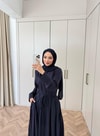 HR-0863H&R ButikMoi- Leisa Elbise Lacivert