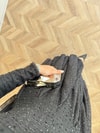 HR-0853H&R ButikNG - Esin Simli Elbise Siyah