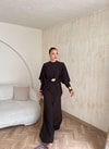 HR-0802H&R ButikQaş-  Aural Sandy Elbise Acı Kahve