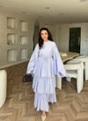 HR-1187H&R ButikSov- Ada Katkat Elbise Mavi