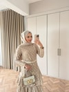 HR-0068H&R ButikTB-Şöbiyet Ponpon Elbise Vizon