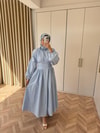 HR-0225H&R ButikZeyn Elbise Bebe Mavi