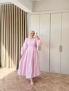 HR-0225H&R ButikZeyn Elbise Pembe