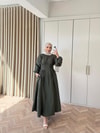 HR-0225H&R ButikZeyn Elbise Yeşil