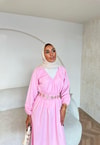 ELB-081H&R ButikZişa Elbise Pembe