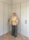 HR-1488H&R Butik0011- Arlina Gömlek Sarı