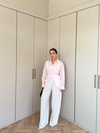 HR-1481H&R ButikDuq- Gişa Ön Düğmeli Gömlek Pembe