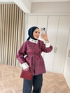 GMLK-481H&R ButikMoi-İpekyl Taşlı Gömlek