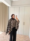 HR-2890H&R ButikQu- Kare Desen Oduncu Gömlek Kahve
