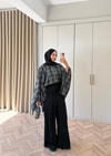 HR-2890H&R ButikQu- Kare Desen Oduncu Gömlek Antrasit