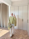 HR-2760H&R ButikTB - Aşli Oversize Gömlek Yeşil