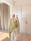 HR-2760H&R ButikTB - Aşli Oversize Gömlek Yeşil