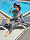 HR-1240H&R ButikEk - Puantiyeli Mayo Siyah