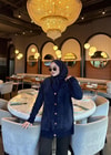 HIRKA-116H&R ButikMC-Cewa Angora Hırka Lacivert