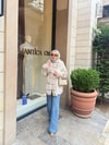 HIRKA-99H&R ButikPera Kürk Detaylı Hırka Bej