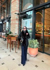 HIRKA-96H&R ButikPera Kürk Detaylı Hırka Siyah
