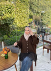 HR-3440H&R ButikTb- Hewa Altı Kat Hırka Acı Kahve