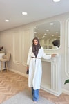 HIRKA-93H&R ButikUzun Sakallı Hırka Ekru