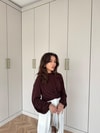 İCK-46H&R ButikBüzgülü Body İçlik Kahve