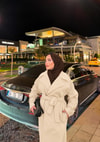 HR-3418H&R ButikPw- Ebala Kaşe Kaban Bej