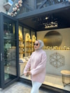 KAZK-604H&R ButikMB-Eco Düz Triko Kazak Pembe