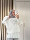 KAZK-631H&R ButikNeqa Muadil Ön ? Komple Taşlı Beyaz