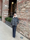 MNT-007H&R ButikYelas Kürk Yakalı Muadil Mont Antrasit